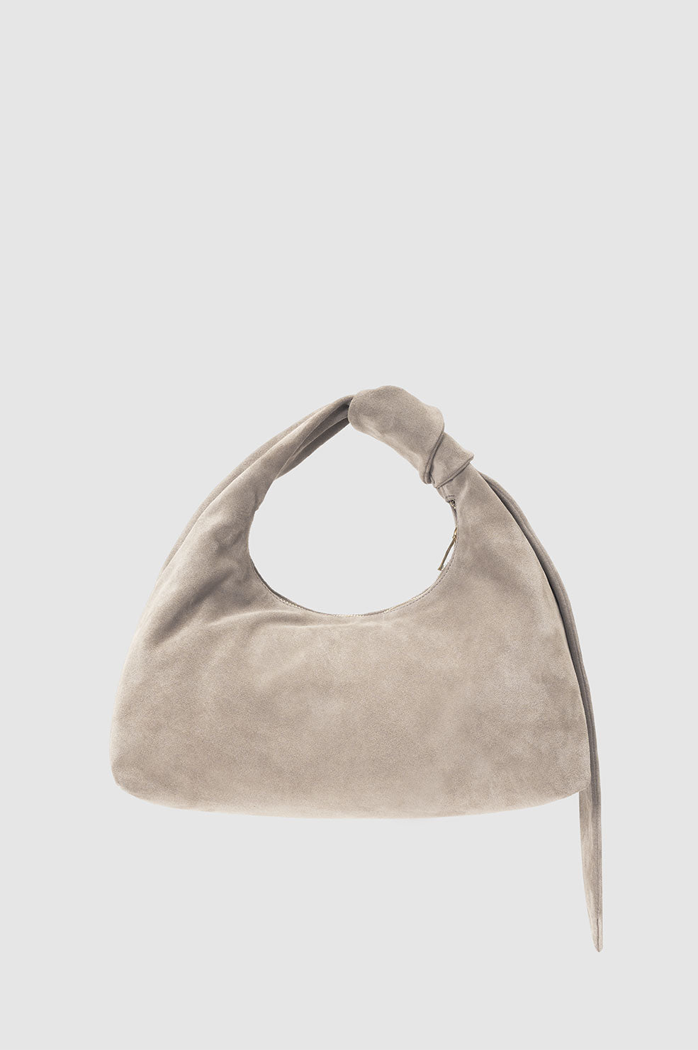 windsor. Shoulder Bags, Hobo Bag Suede Dark Grey