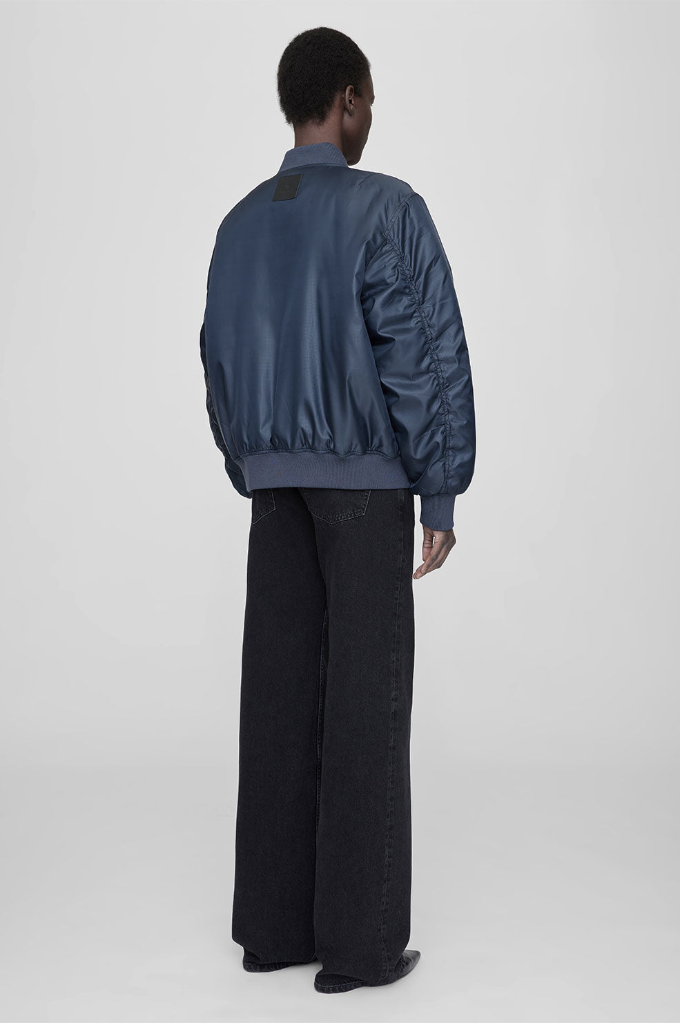 ANINE BING Leon Bomber Midnight Navy