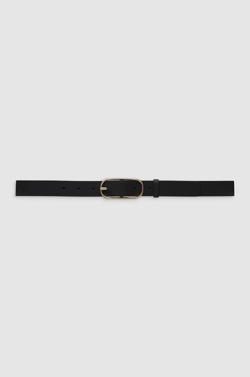 ANINE BING Harper Belt Black