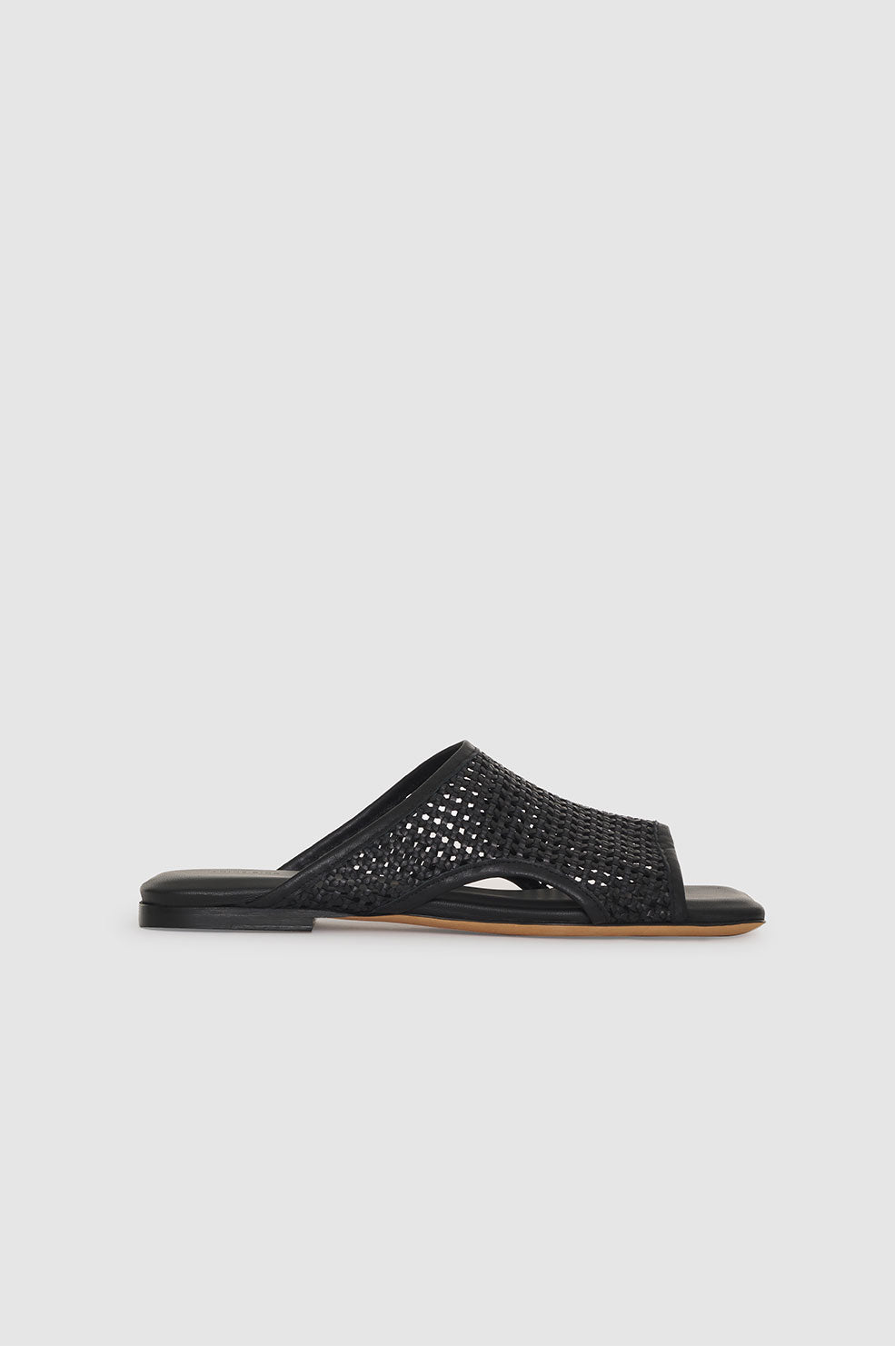 ANINE BING Hoxton Slides Black