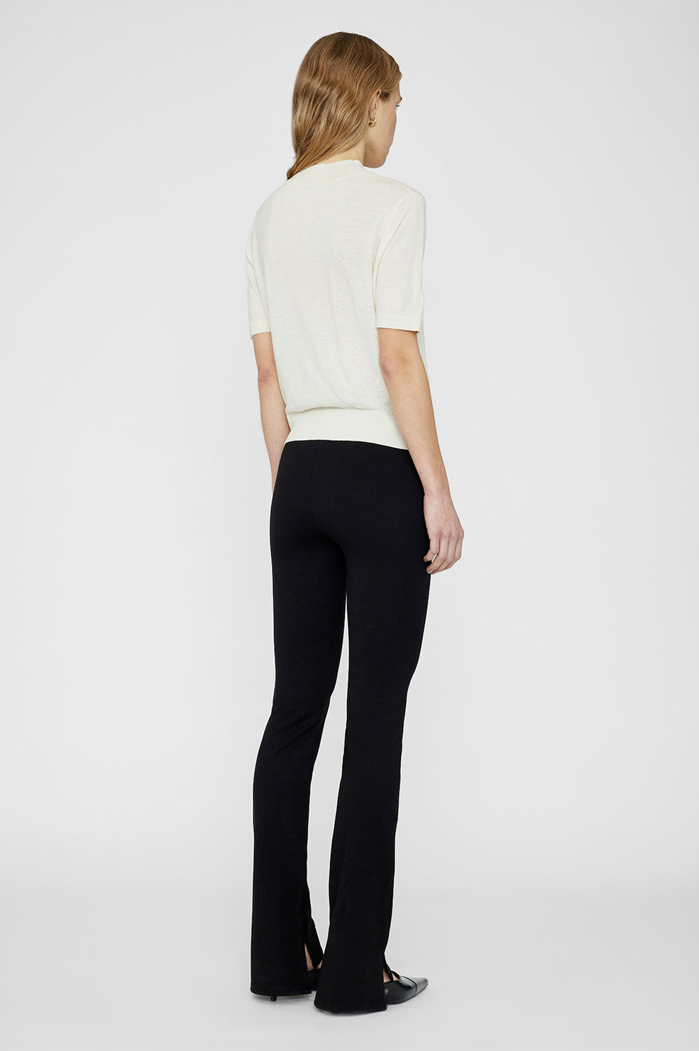 ZARA Mini Flare Pants White (NEW), Women's Fashion, Bottoms, Other Bottoms  on Carousell