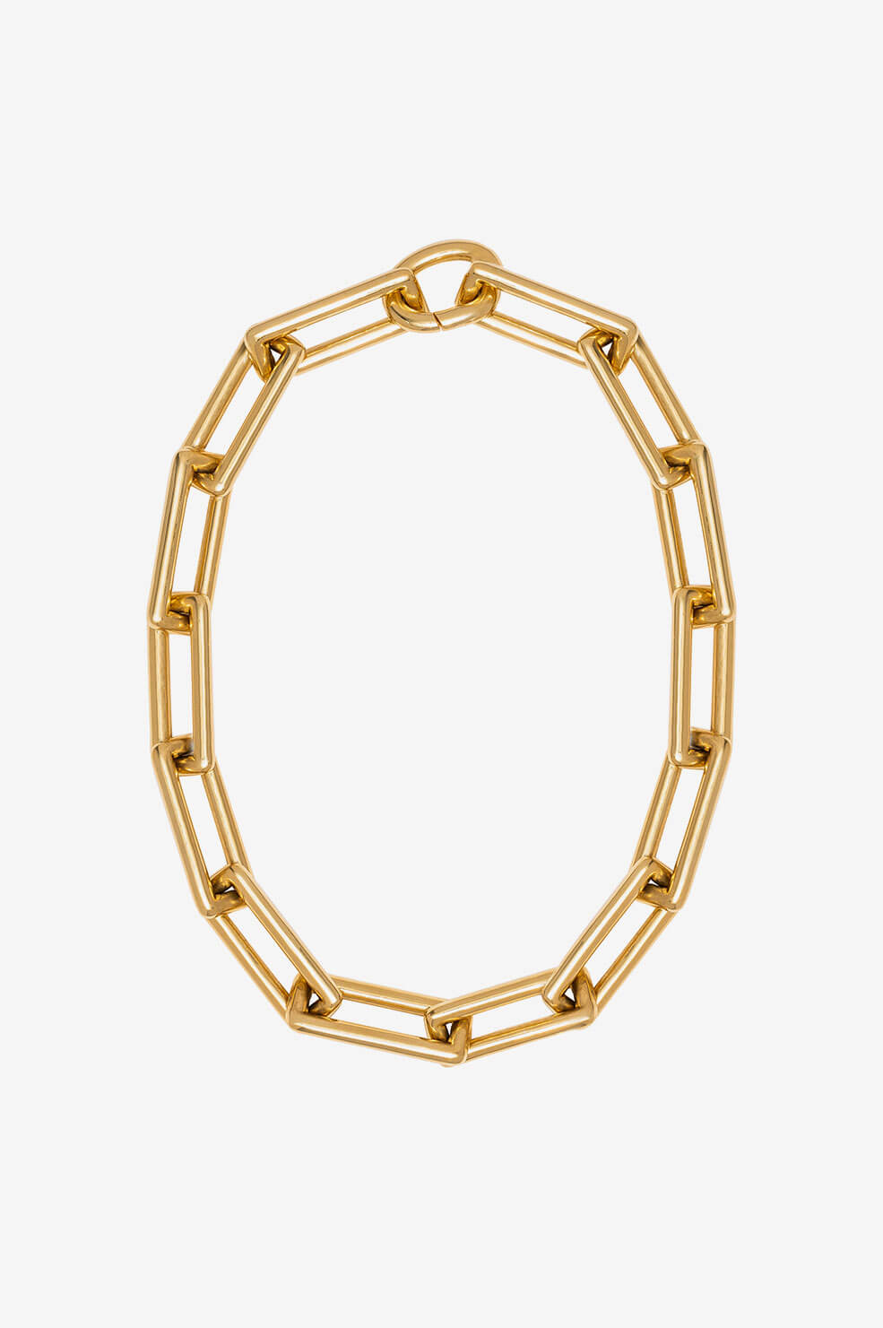 ANINE BING Chunky Link Necklace Gold