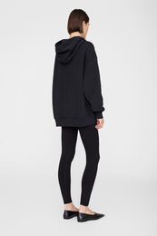 ANINE BING Alto Hoodie Anine Bing - Black - On Model Back