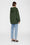 ANINE BING Alto Hoodie Anine Bing - Dark Olive - On Model Back