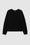 ANINE BING Athena Sweater - Black Cashmere - front view