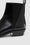 ANINE BING Bekah Flat Boots - High-Shine Black - Detail View