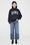 ANINE BING Bradie Sweatshirt Bing - Navy - On Model Front