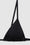 ANINE BING Brielle Bikini Top - Black - Detail VIew