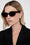 ANINE BING Cannes Sunglasses - Dark Tortoise - On Model View