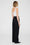 ANINE BING Carrie Pant - Black Twill - On Model Back