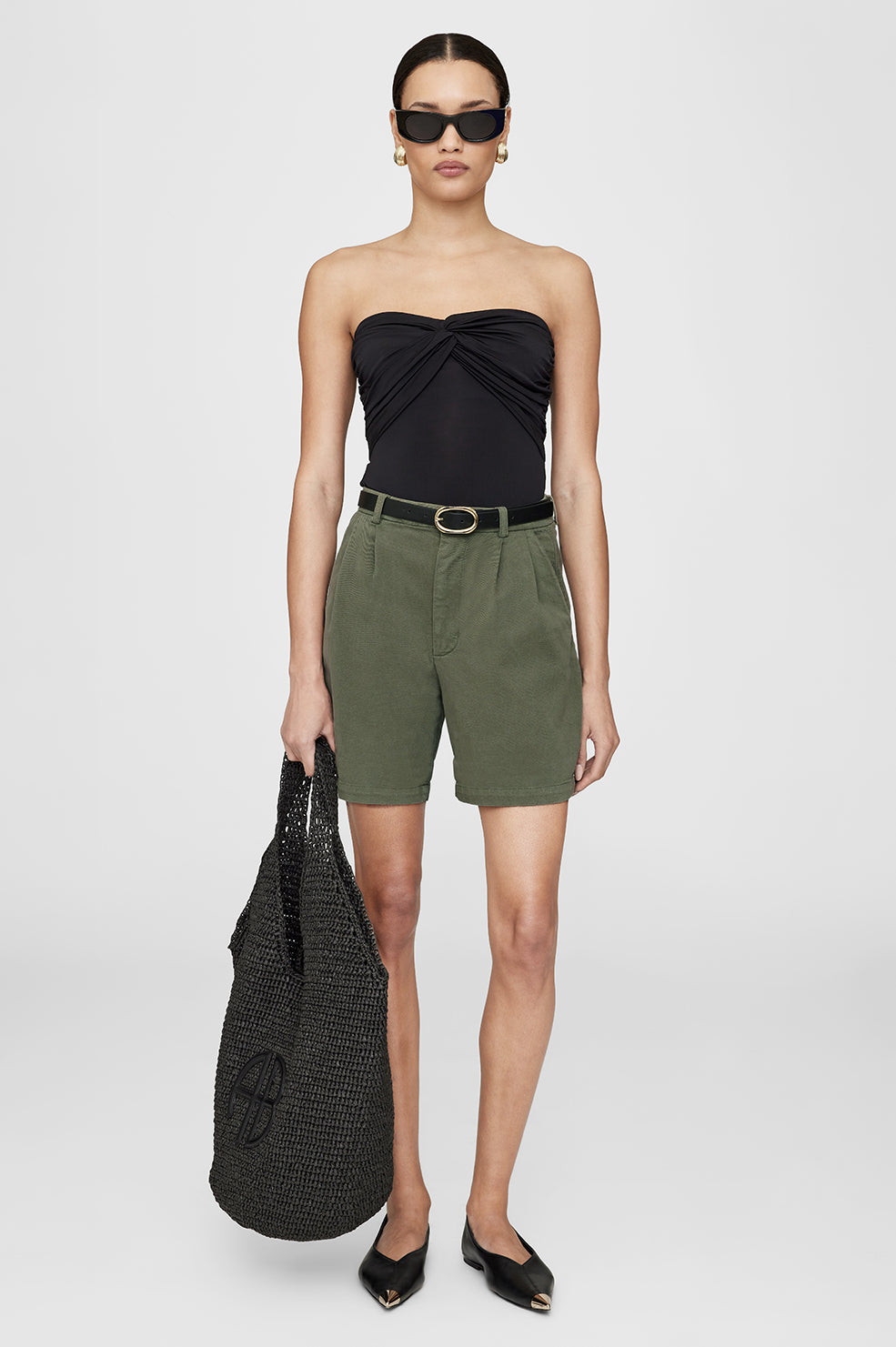 Carrie Short - Army Green