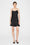 ANINE BING Chloe Mini Dress - Black - On Model Front