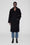 ANINE BING Dylan Coat - Black - On Model Closed Front