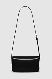 ANINE BING Elly Crossbody Bag - High-Shine Black - back view