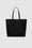 ANINE BING Elly Tote - Black Embossed - Back View