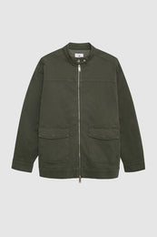 ANINE BING Henry Jacket - Army Green - Front View