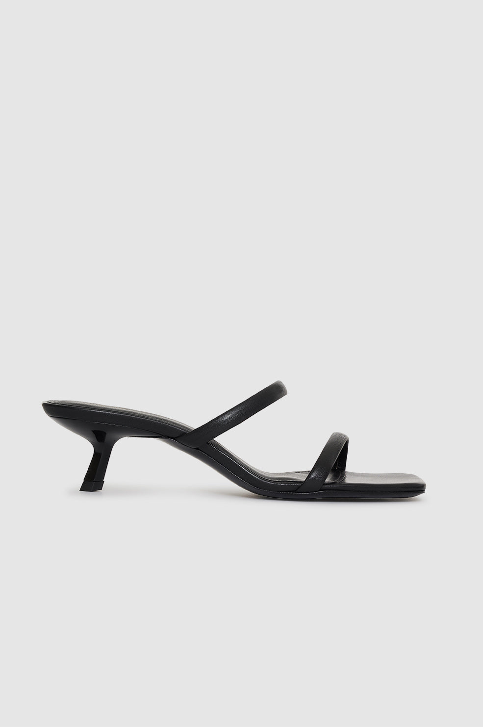 Hilda Mule Sandals - Black