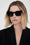 ANINE BING Indio Sunglasses - Black - On Model View