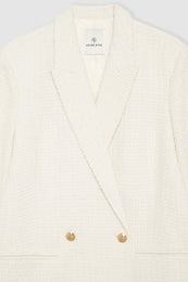 ANINE BING Jasmine Blazer - Ivory - Detail View