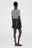 ANINE BING Kam Short - Black Vegan Leather - On Model Back