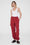 ANINE BING Karter Jogger - Washed Red - On Model Front