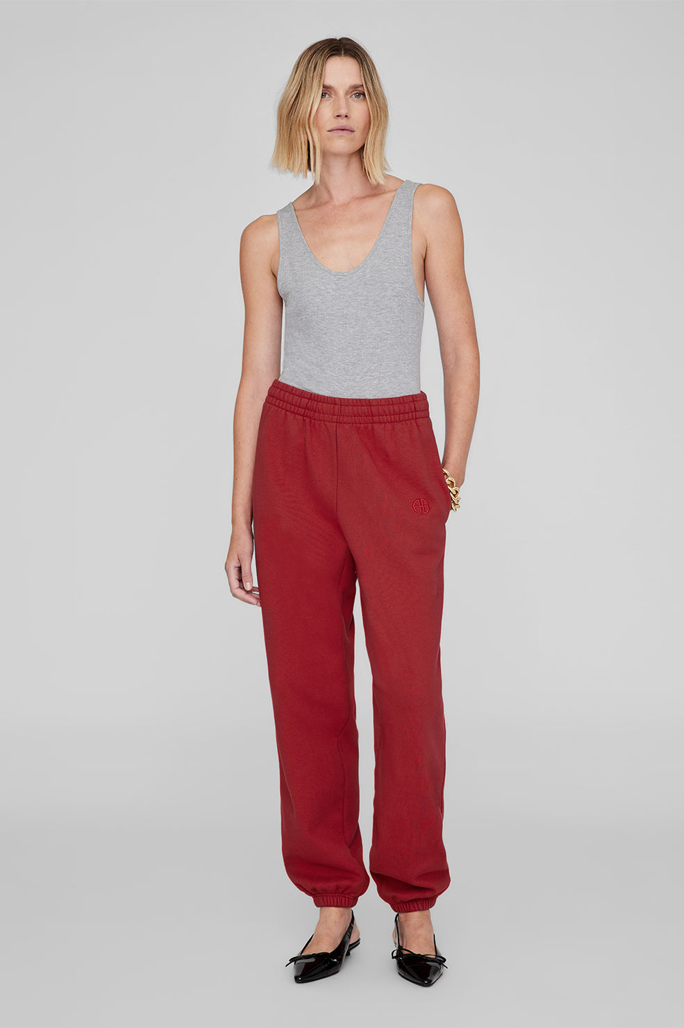 Karter Jogger - Washed Red