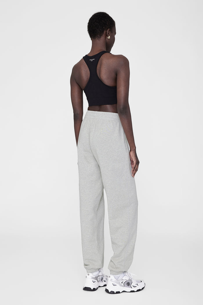 ANINE BING Karter Jogger - Heather Grey - On Model Back