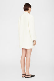 ANINE BING Katharine Dress - Ivory - On Model Back