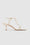 ANINE BING Kiera Sandals - Ivory - Side SIngle View