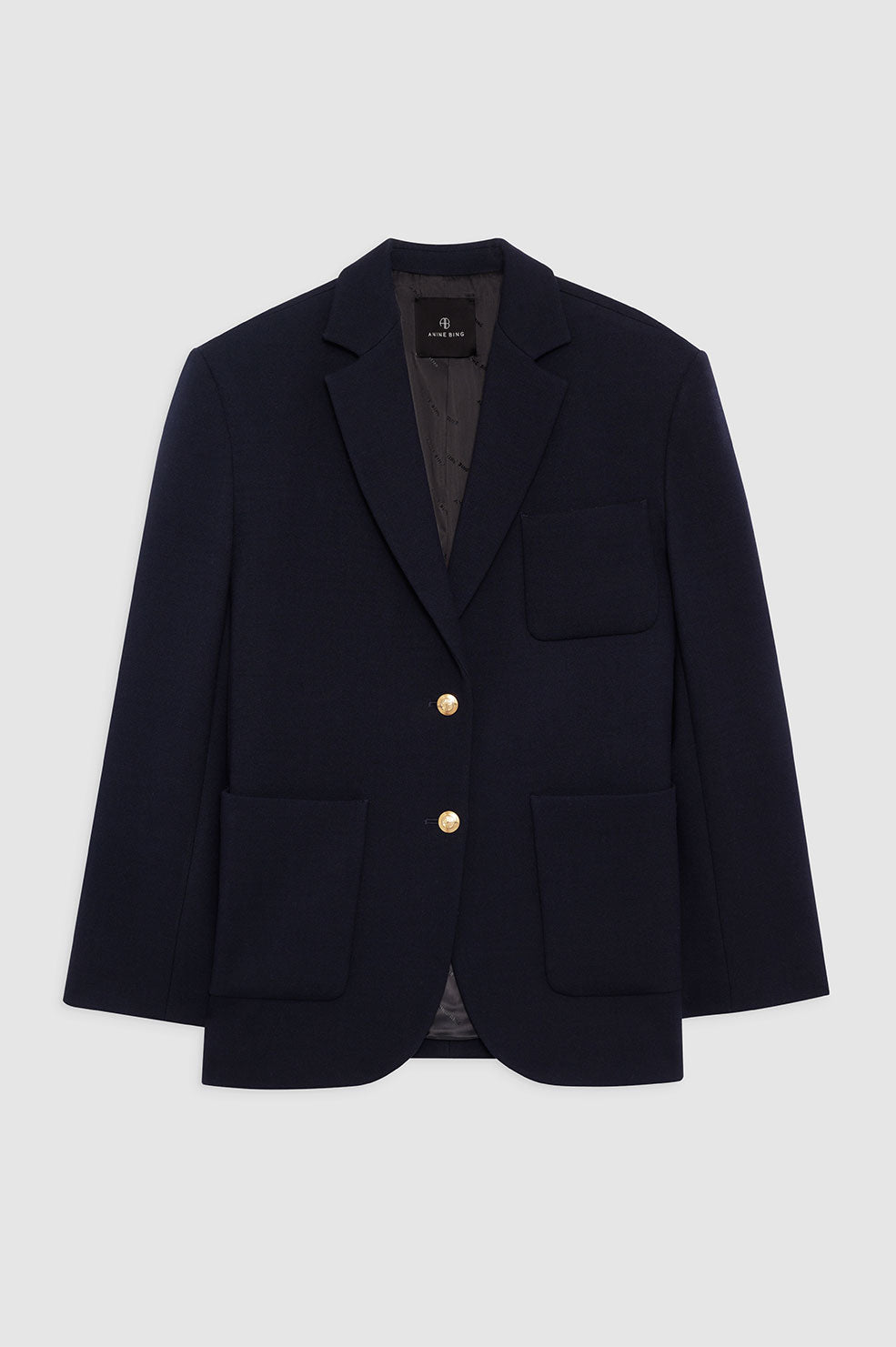 ANINE BING Kinsley Blazer - Night Sky