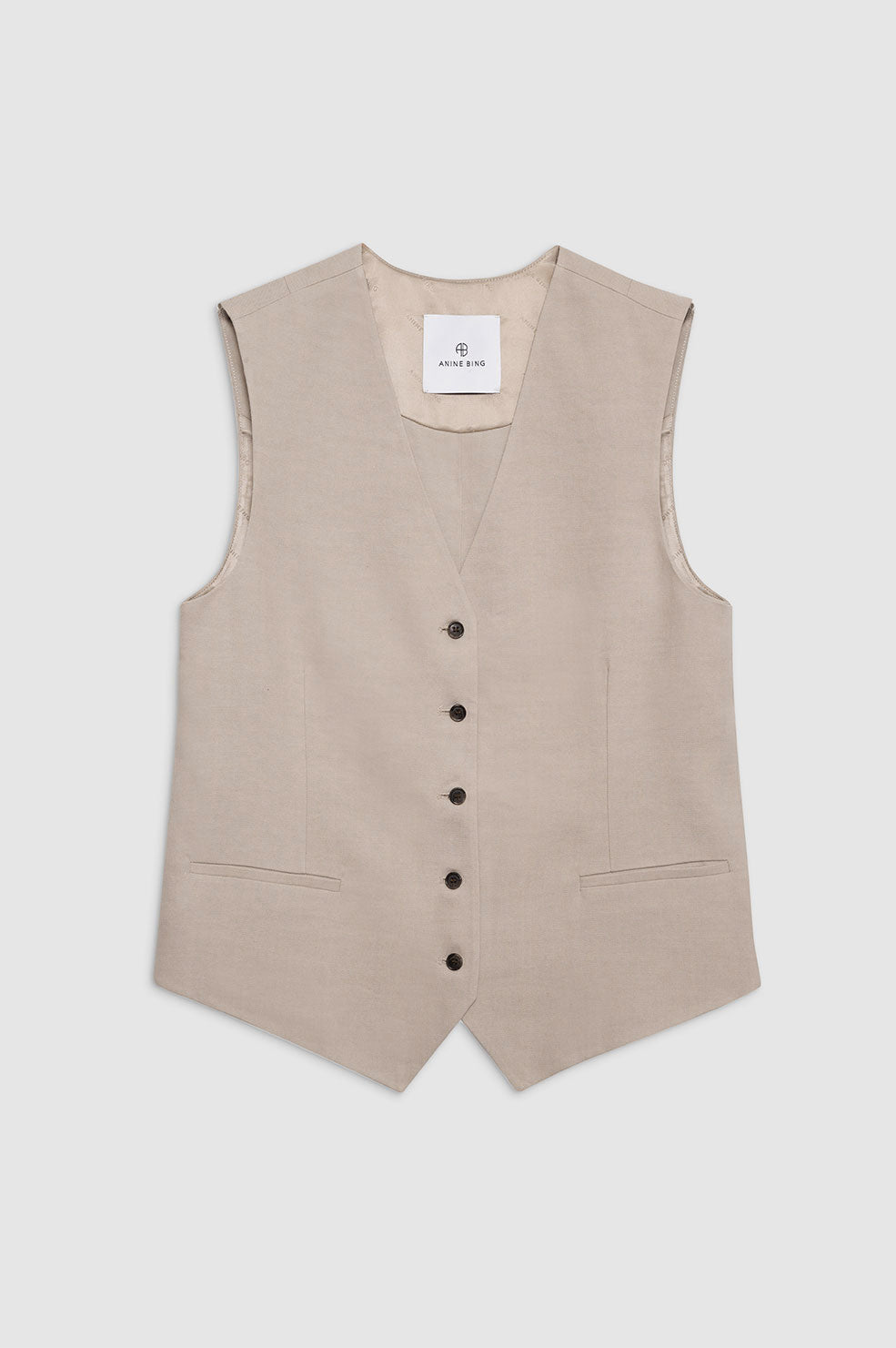 ANINE BING Lena Vest - Sand