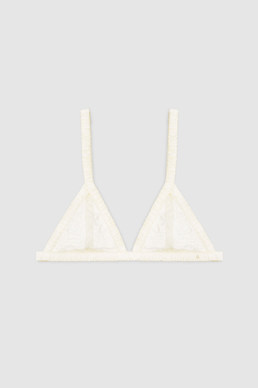 ANINE BING Lorel Bra - Ivory - Front View