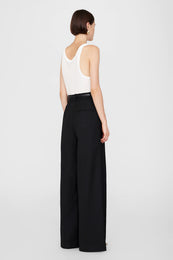 ANINE BING Lou Trouser - Black - On Model Back