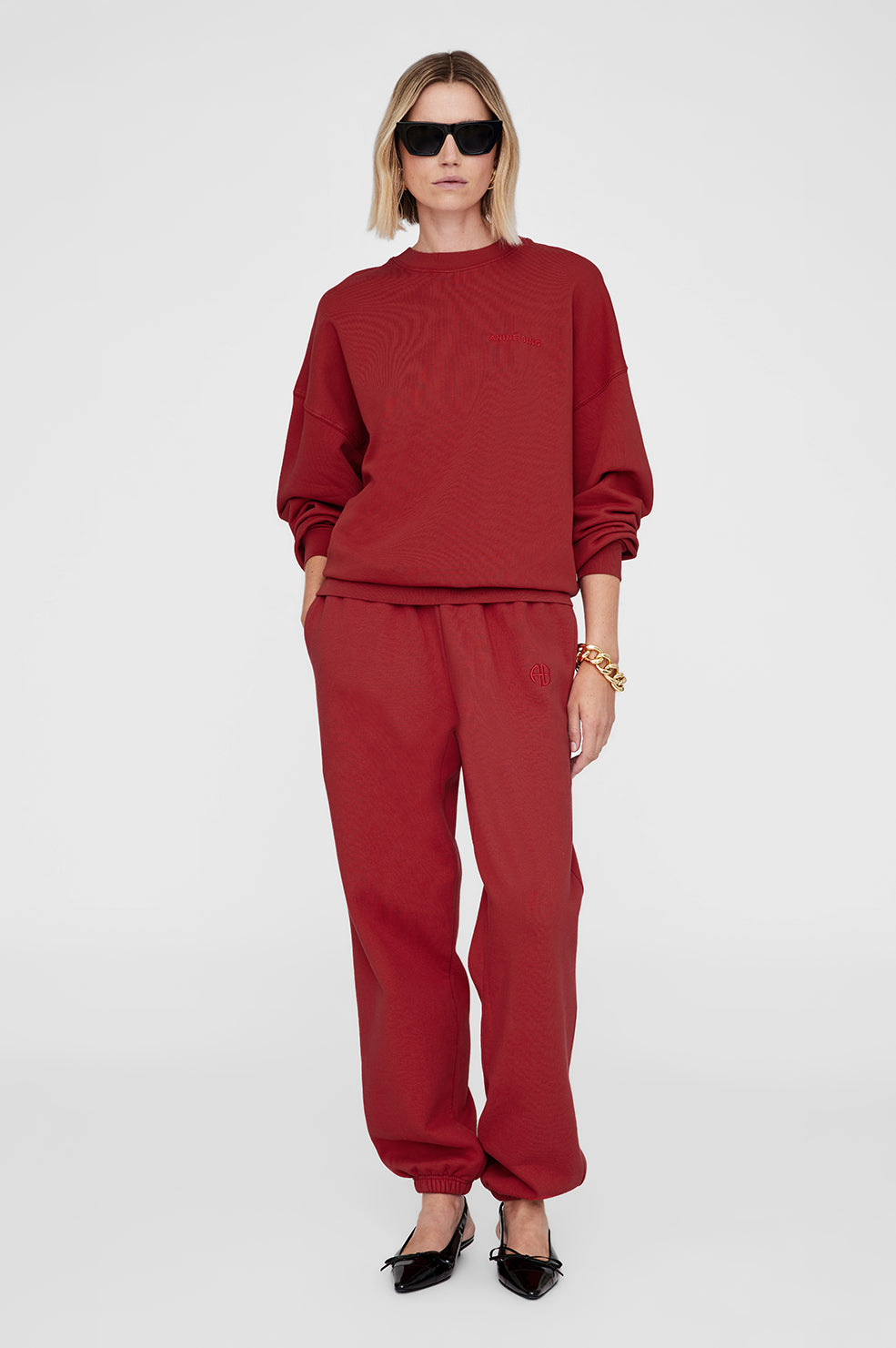 Miles Sweatshirt - Washed Red