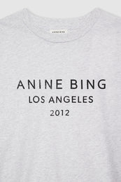 ANINE BING Myers Tee Anine Bing - Heather Grey - detail view