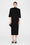 ANINE BING Paulina Dress - Black - On Model Front