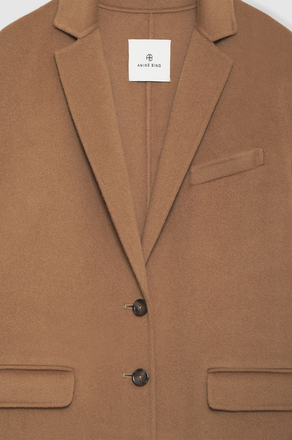 Quinn wool and cashmere-blend felt coat