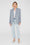 ANINE BING Quinn Blazer - Steel Blue - On Model Front