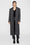 ANINE BING Quinn Coat - Black And White Tweed - On Model Front