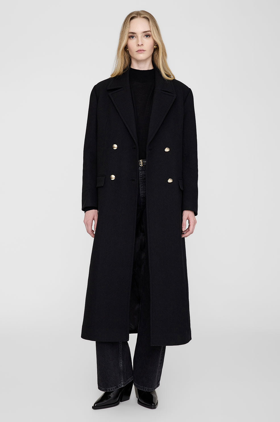 Raleigh Coat - Black