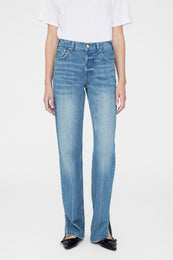 ANINE BING Roy Jean - Nordic Blue - On Model Front Second Image
