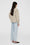 ANINE BING Sawyer Shirt Jacket - Oatmeal - On Model Back