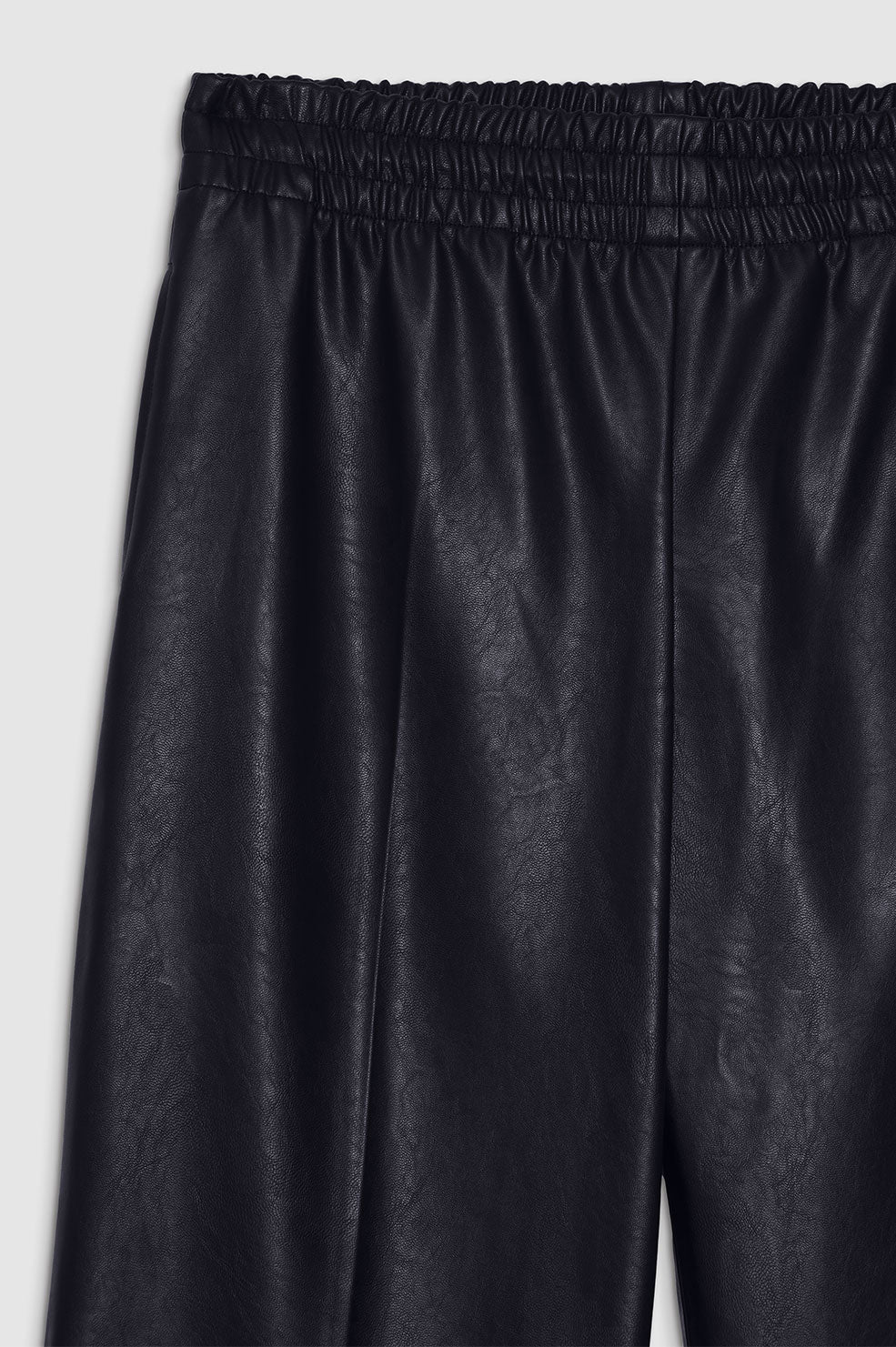 ANINE BING Soto Pant - Night Sky Vegan Leather - Detail View