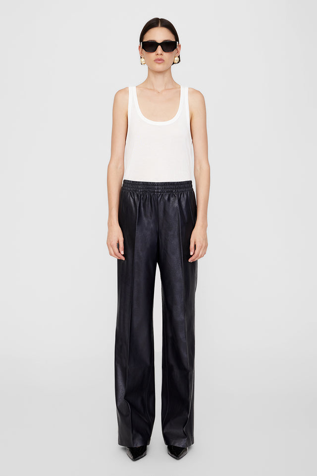 Soto Pant - Night Sky Vegan Leather