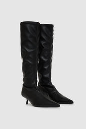 Anine Bing Black Hilda Tall Boots