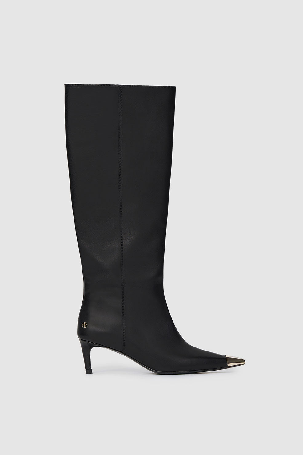 Tall Nina Boots With Metal Toe Cap