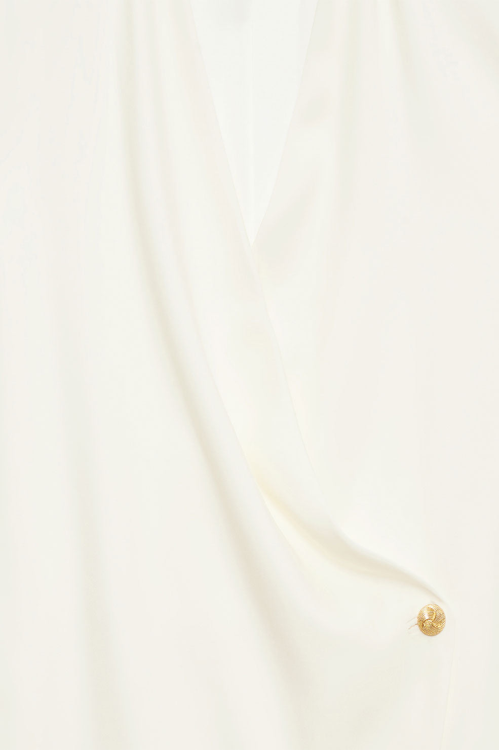 ANINE BING Venice Mini Dress - Ivory - Detail View