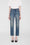 ANINE BING Vin Jean - Nile River Blue - On Model Front Second Image