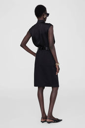 ANINE BING Zaire Skirt - Black - On Model Back