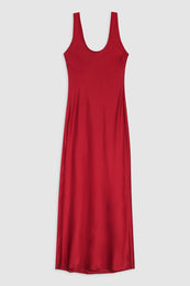 ANINE BING Alison Dress - Scarlet Red - Front View